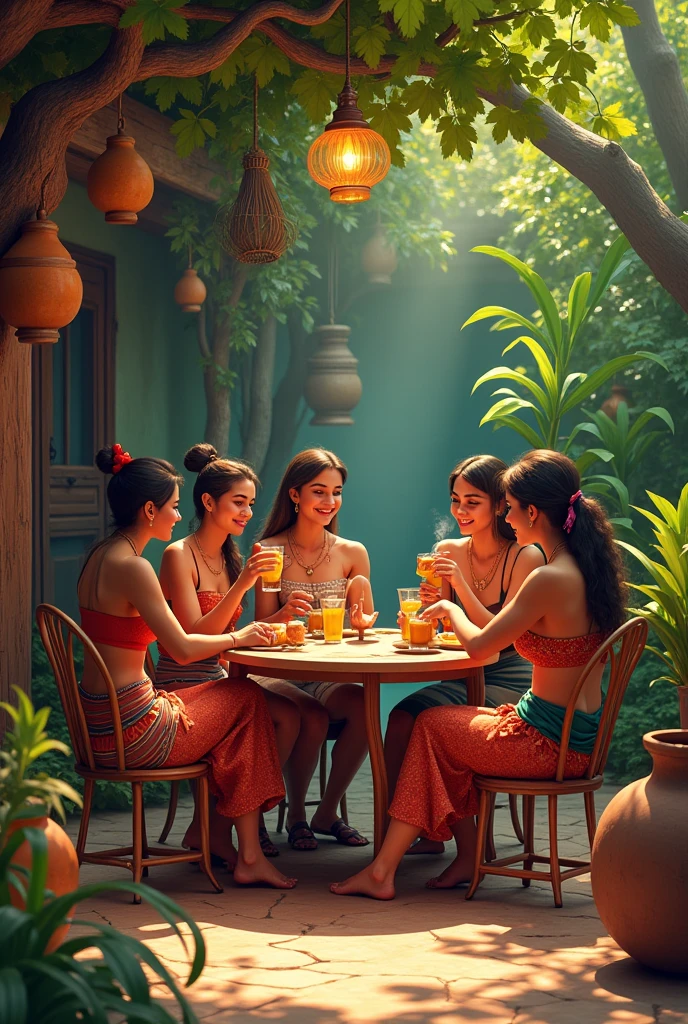 Advertising chimarrão ideal for an afternoon with friends