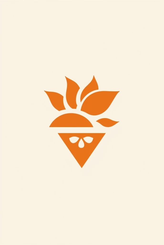 Commercial logo for a multicultural private club focused on the orange economy