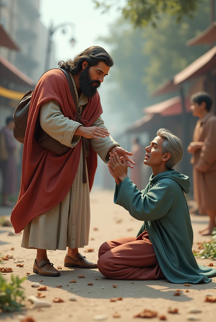 Good Samaritan, 3D drawing