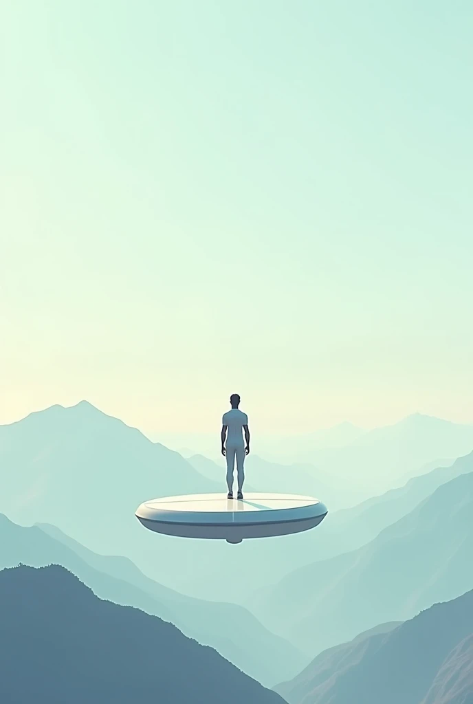 Reduce the mountains. remove the trees. Remove the clouds. sky board.