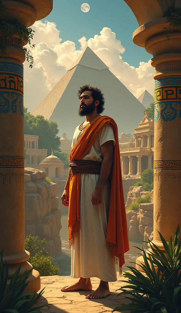 ((best qualityer)), ((work of art)), (detailded), "an image representing José's time, son of Jacob!