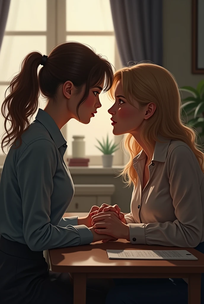 A  female student trying to woo a sexy 35 year old psychologist who is not that interested in her Lesbian One of them is not interested in the other with spite