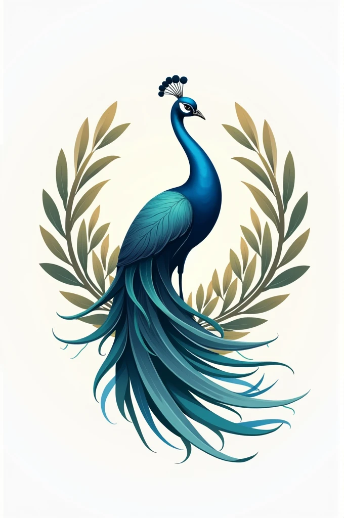Create a logo for your company.
The central image is of a peacock