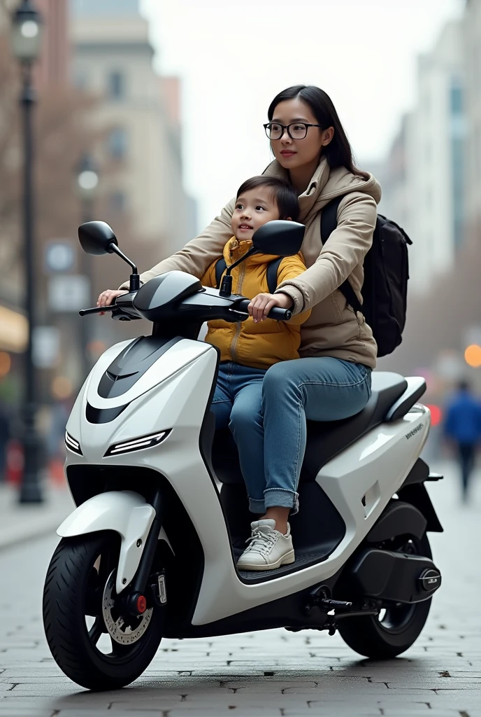 A design for future electric scooter for family comfortable