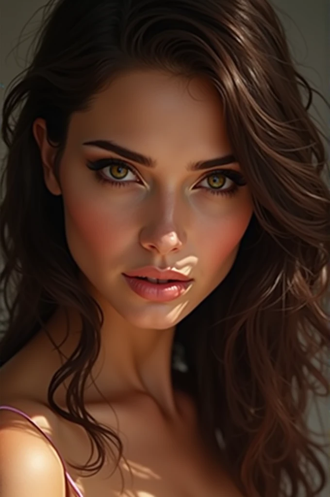 Hot brunette