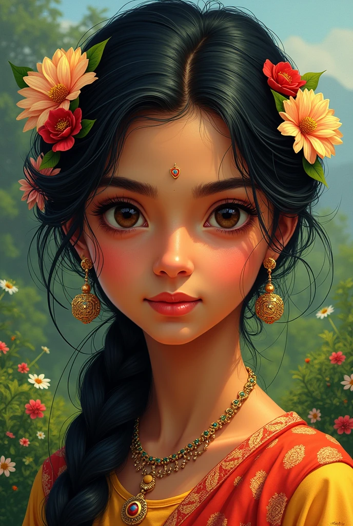 India girl picture