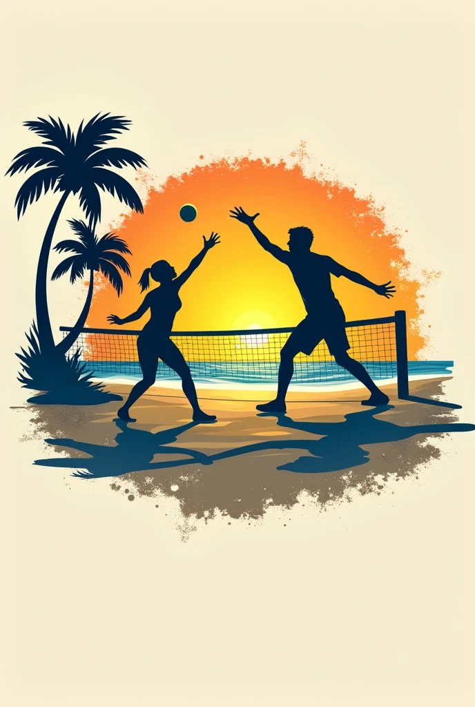 Logo beach tennis