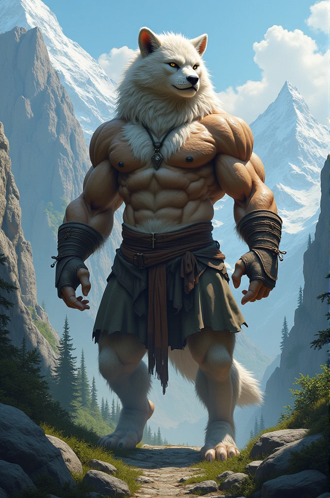 Mountain Arknight, culo sexy, musculoso, Furry