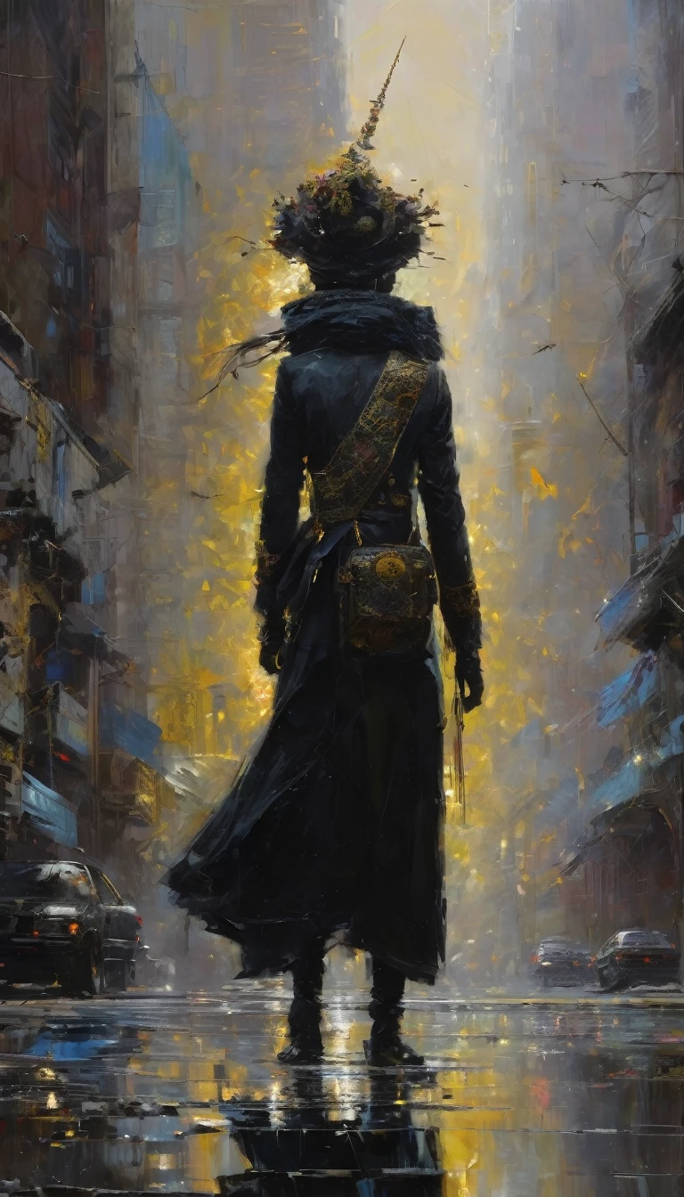 the restlessness of despair, dark, art inspired by Wadim Kashin, Intricate Details, Oil
