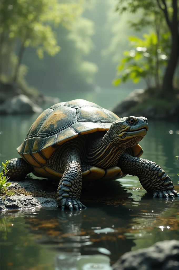 A turtle