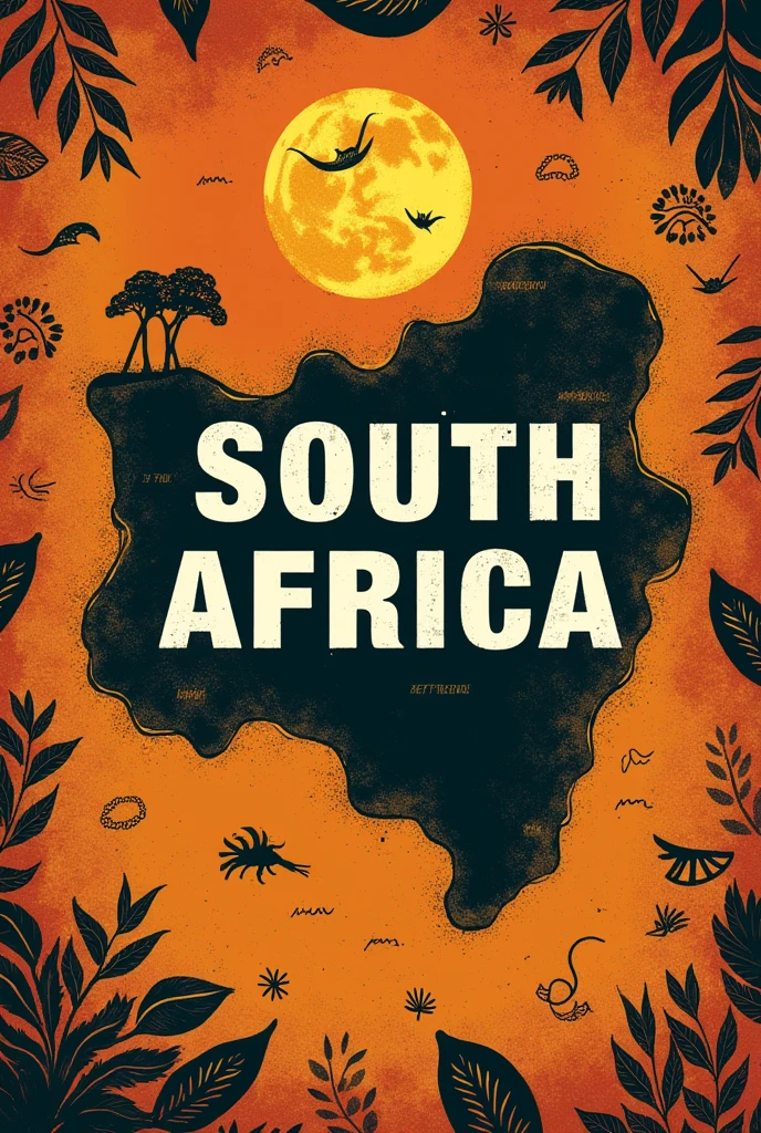 Horizontal slide cover inspired by Africa with the title "South Africa".