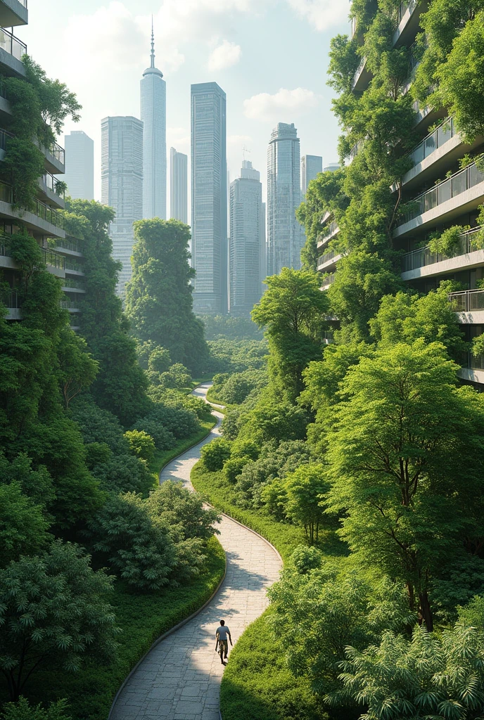 Urban Reforestation Projects in a City