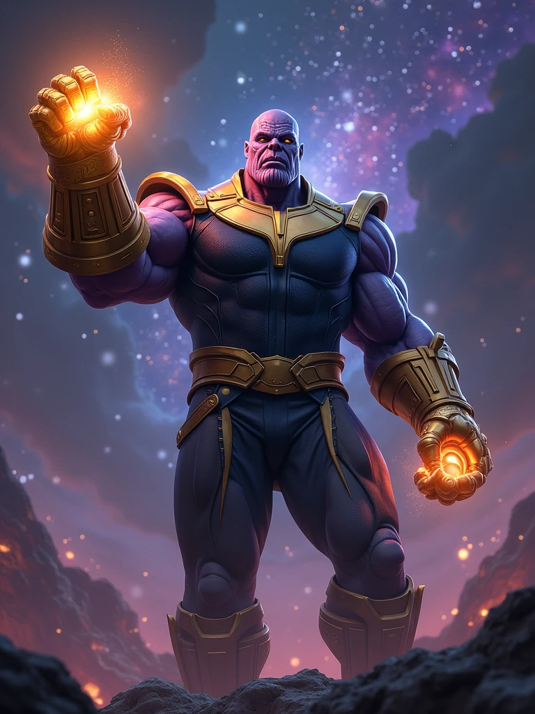 thanos âne infinity gauntled