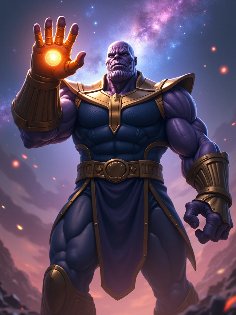 thanos âne infinity gauntled
