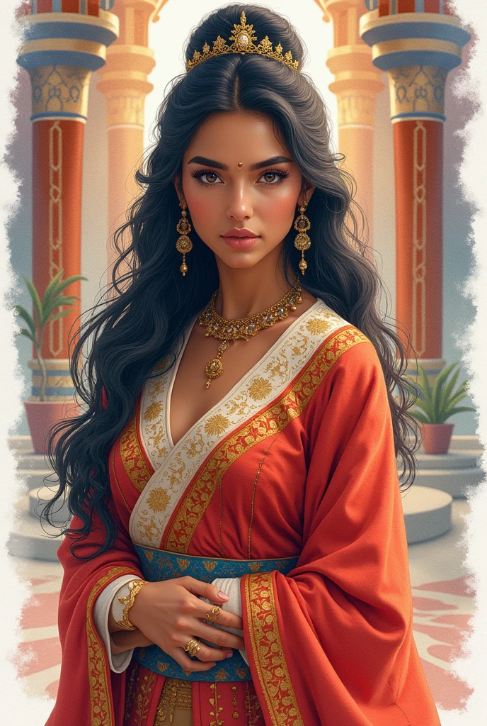 Make a beautiful woman from Judaea