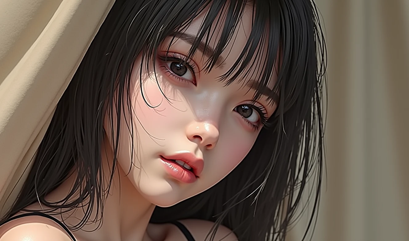 Unity 8k CG wallpaper very detailed, high qualiy, very detailled, Masterpiece artwork, realisitic, photo realist, very detailledかわいい、18 year old adult female、(((Lift up your skirt yourself)))、(Lift yourself up