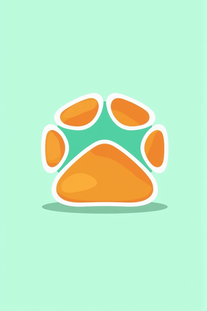 1. **Paw & Package:**
- **concept:** A stylized pet paw merging with the shape of a box or delivery package. This symbolizes both pets and the home delivery service.
- **colors:** Use warm tones like orange or green for the paw and a contrasting color like blue for the package, Conveying warmth and trust.