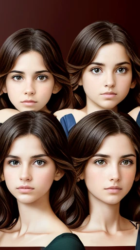 A group of 10 Auerbach girls focus on the face
