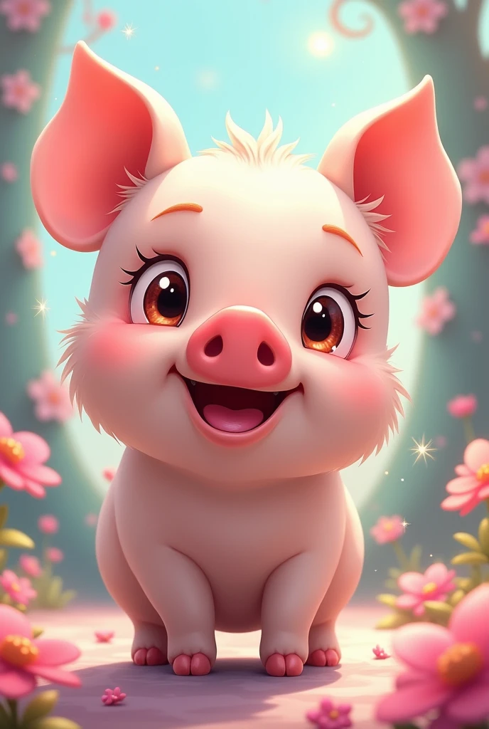 make georgie pig in human and anime version