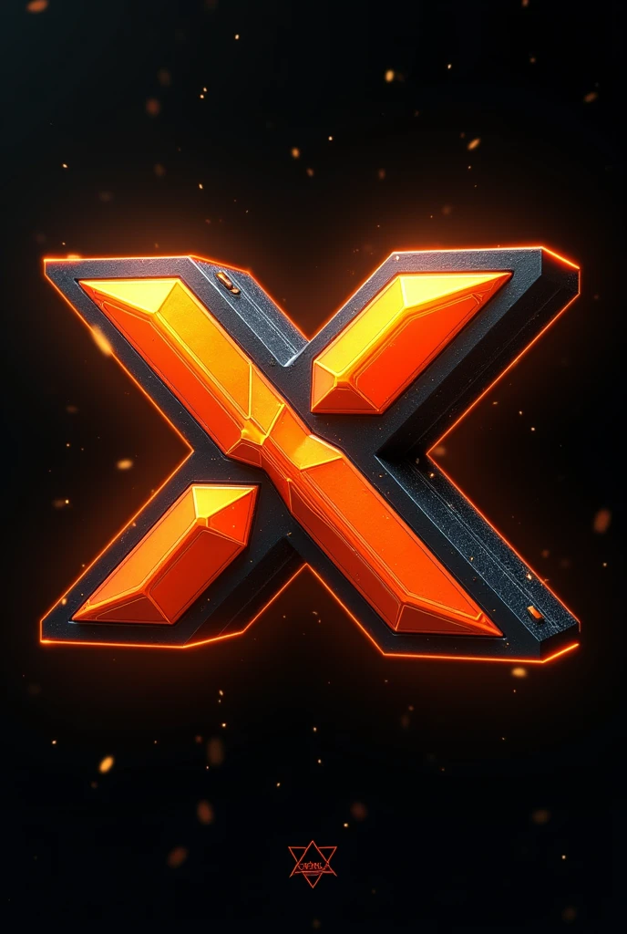 write the word "hashxero" in different letters, orange with black borders and silver outline, write the word without separating and with more stylized letters, write the word in full without separating