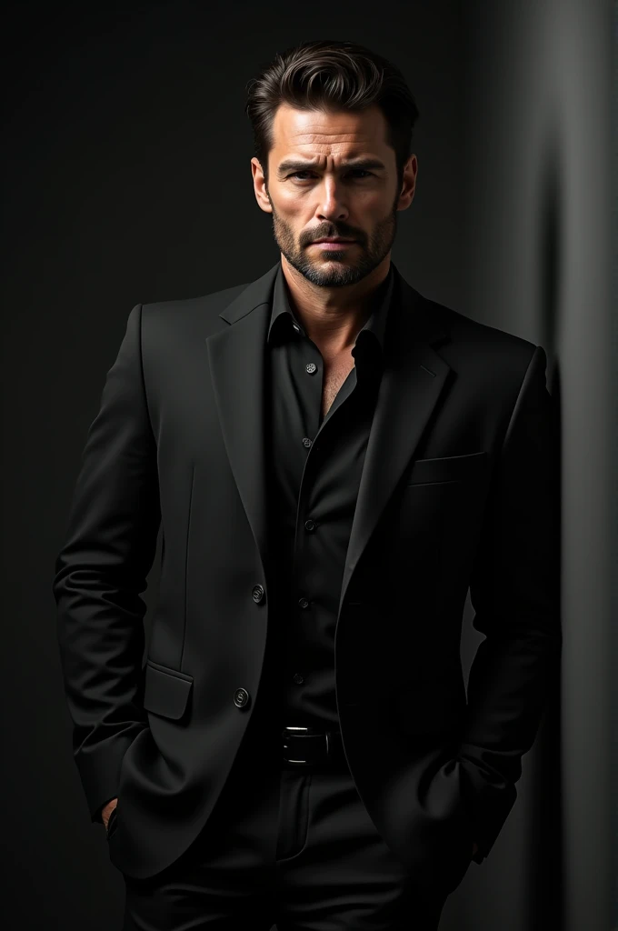 Actor Armani black