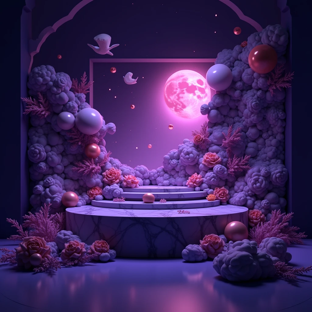 purle background website, high quality, beautiful, high detailed, realist