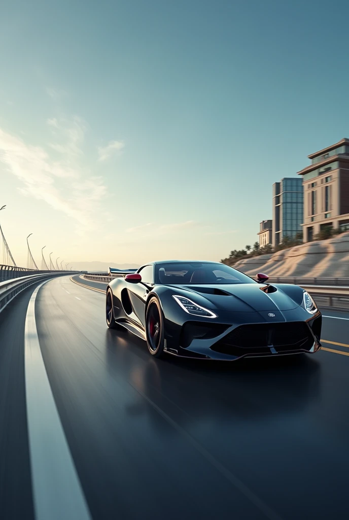 Clips of fast cars on the highway with German car brands