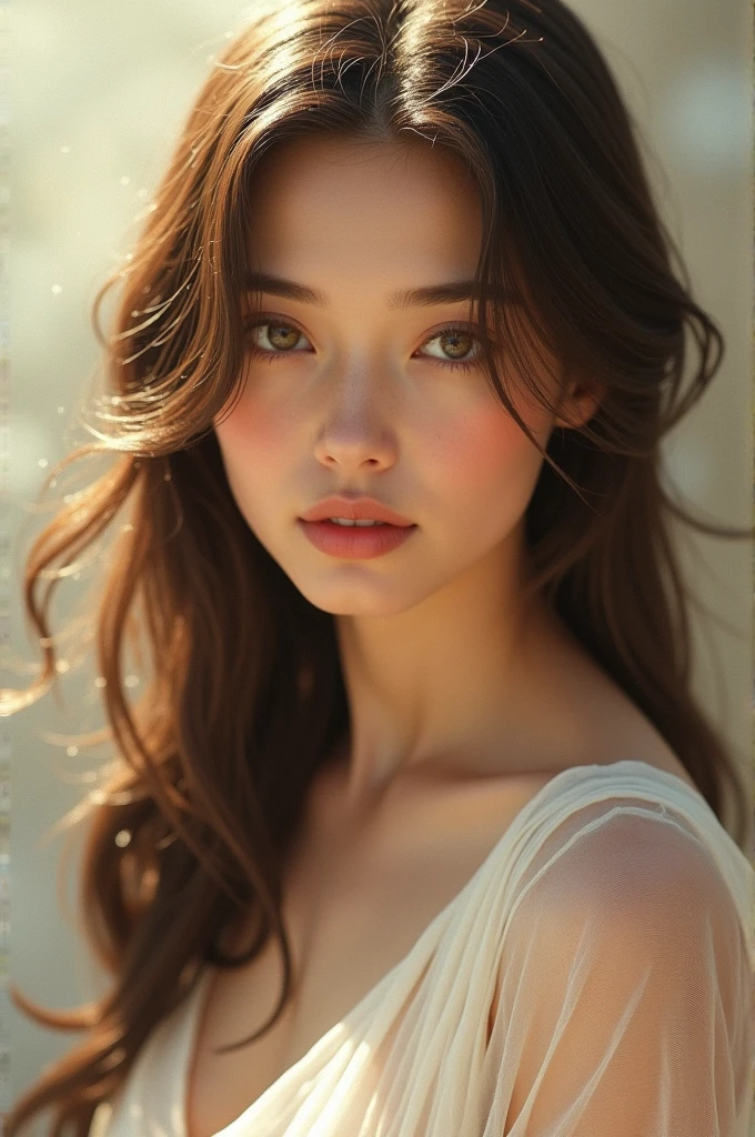 Beautiful human girl