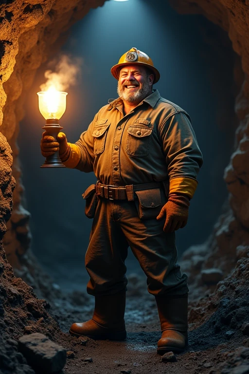 Happy Coal Miner