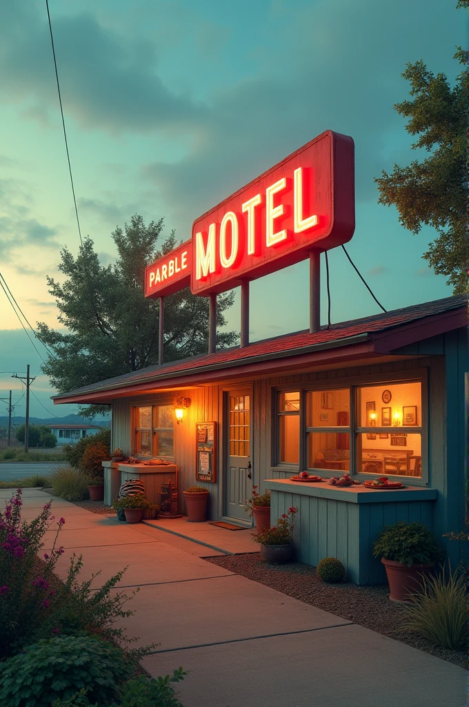 A motel named "Parable of love"