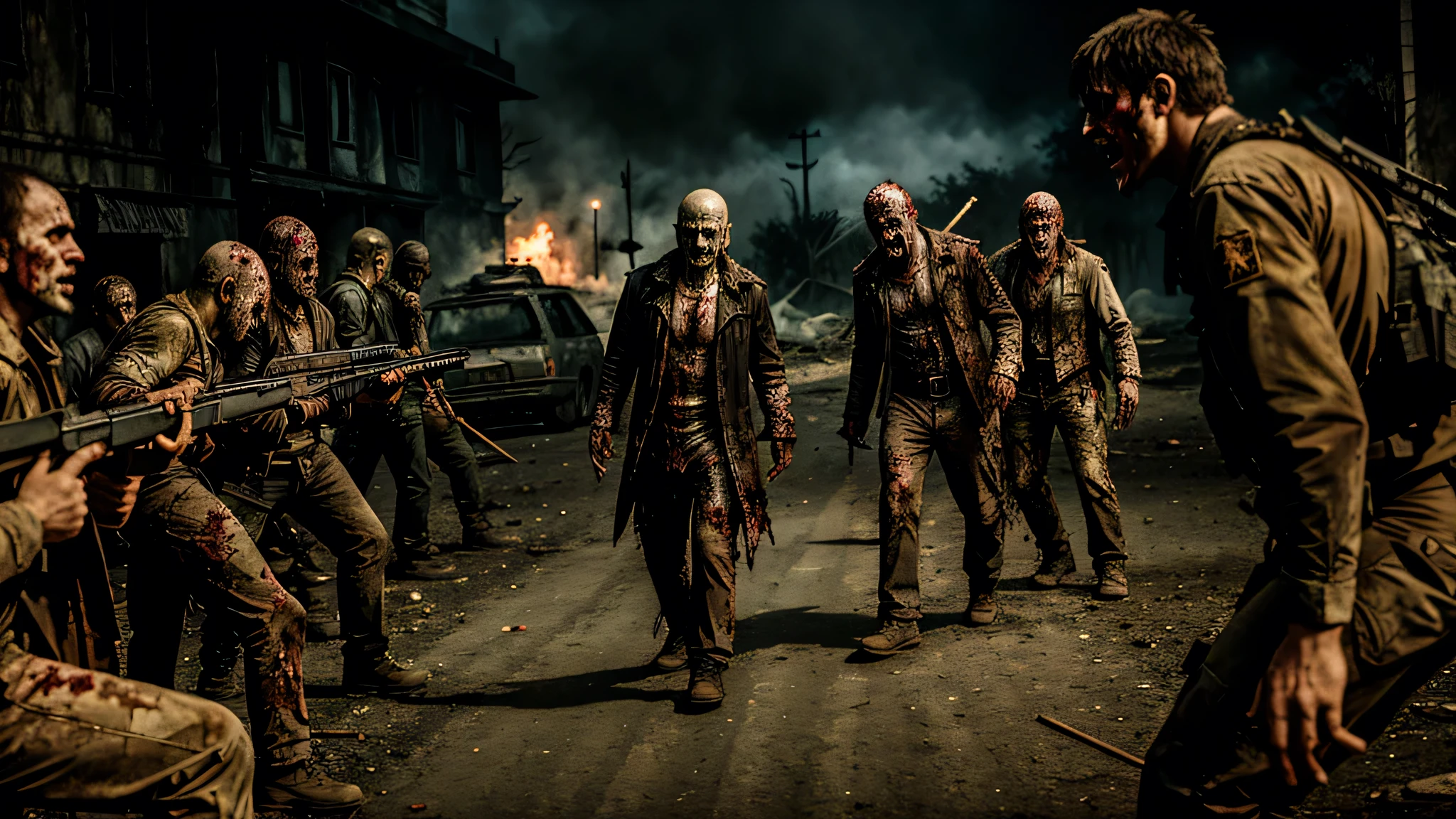zombie apoclypse scene