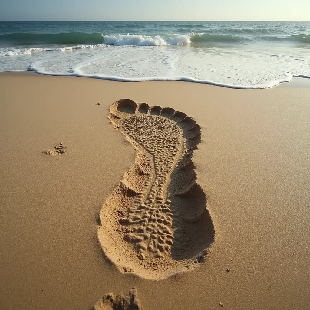 A giant footprint