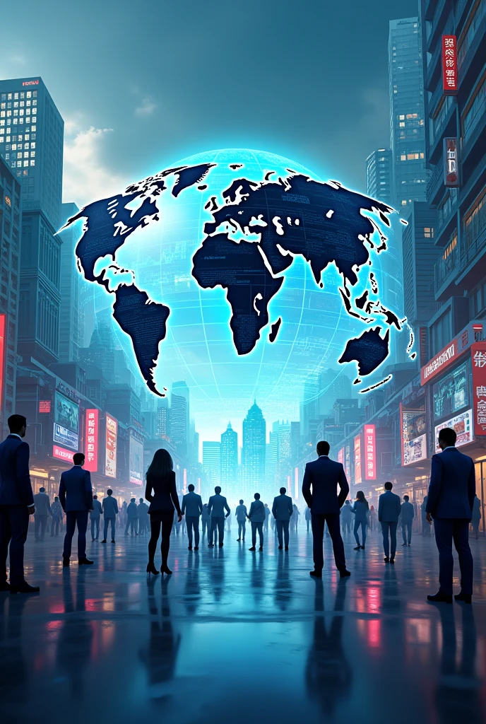 A combination of Travel, languages, marketing network, financial markets, Marketing Digital