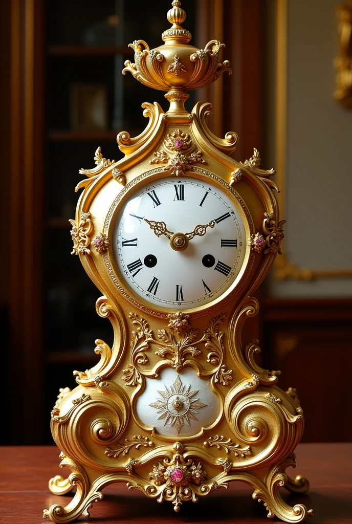 clock gold