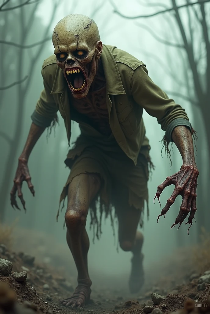 What a zombie looks like
