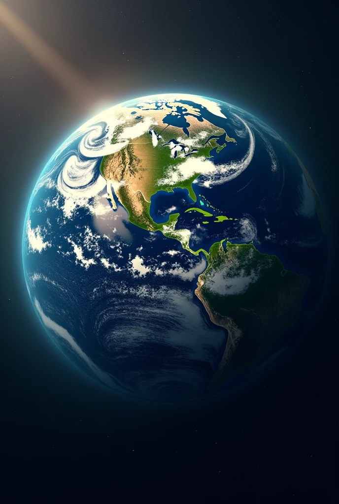 create an image of planet earth