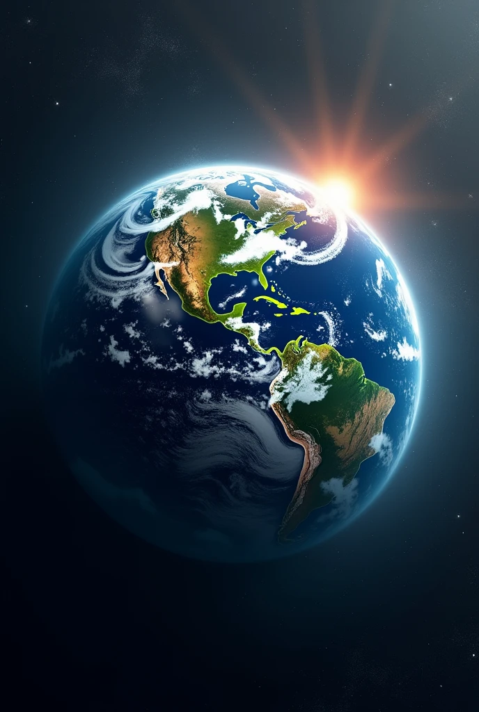 create an image of planet earth