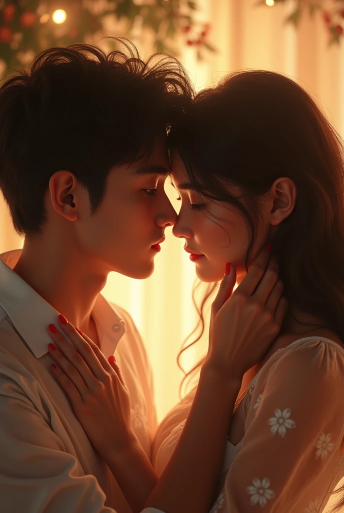 Realistic Love between boy and girl
Showing through their eyes. Age 20/20.
Love bond environment.