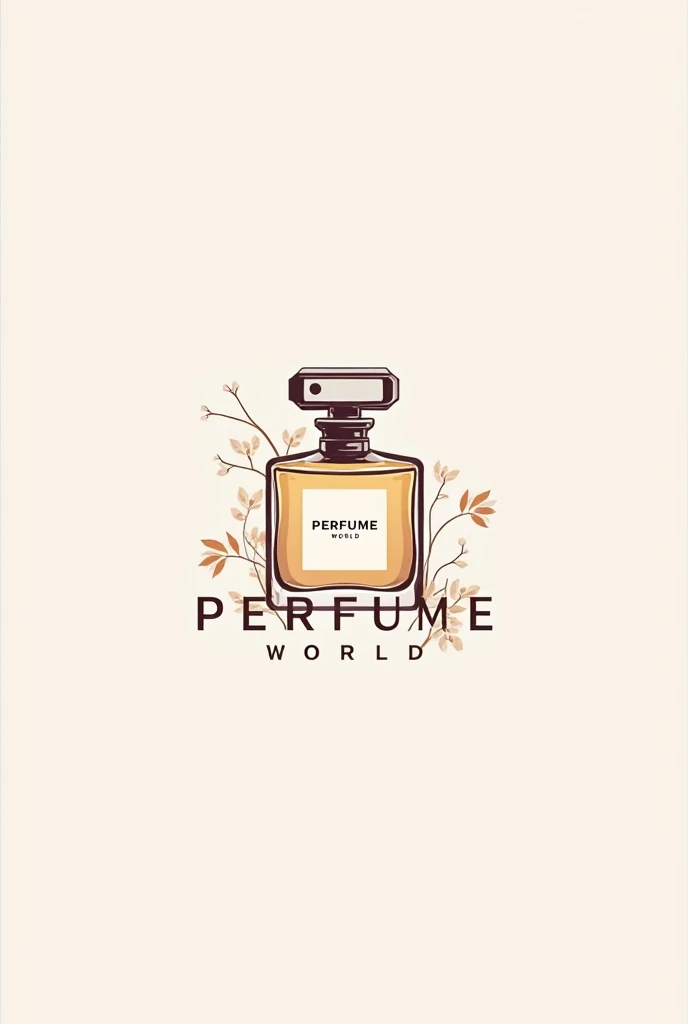 Create a logo for a Youtube channel, called perfume world