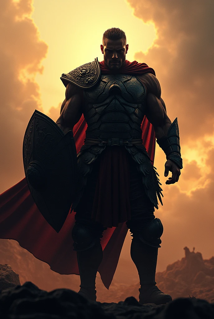 Visual: Display a striking image of a heroic man silhouette or a featured generated image.
Tagline: Overlay a tagline that conveys the theme of heroism or strength.
Interactive Prompt Feature: Include a prominent input field where users can enter descriptive prompts to generate or view images of heroic men.
2. Prompt-to-Image Generator Page:

Prompt Input Field: Allow users to type in descriptive prompts, such as “heroic man with shield” or “warrior in battle stance.”
Generate Images: Provide a button to generate or retrieve images based on the prompt. Display the generated images in a gallery or carousel.
Preview Options: Show different variations and styles based on the prompts, allowing users to view multiple interpretations.
3. About Page:

Concept Explanation: Describe the purpose and inspiration behind the prompt-to-image feature, focusing on how it creates images of heroic men.
Design Philosophy: Detail the creative process and the vision behind showcasing different heroic man images.
4. Gallery Page:

Heroic Men Collection: Display a curated gallery of pre-designed or generated images featuring heroic men in various poses and settings.
Categories: Organize images by themes such as “Victory Stance,” “Battle Ready,” or “Defensive Pose.”
5. Blog/Updates Page:

Insights: Share articles on the process of generating images, design trends, and tips for creating effective prompts.
Tutorials: Provide guides on how to use the prompt feature and creative tips for generating images.
6. Contact Page:

Contact Form: Enable users to submit inquiries, feedback, or collaboration requests.
Social Media Links: Include links to your social media profiles for broader engagement.
7. Store (Optional):

Merchandise: Offer prints or products featuring popular or custom-generated images of heroic men.
8. Community Page:

User Submissions: Allow users to submit their own prompts and share generated images. Highlight popular or featured user submissions.
Discussion Forum: Provide a spa