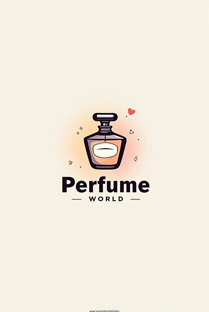  Create a logo for a Youtube channel, called perfume world 