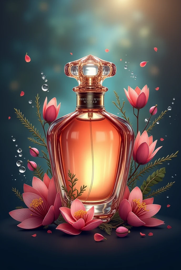  Create a logo for a Youtube channel, called perfume world 