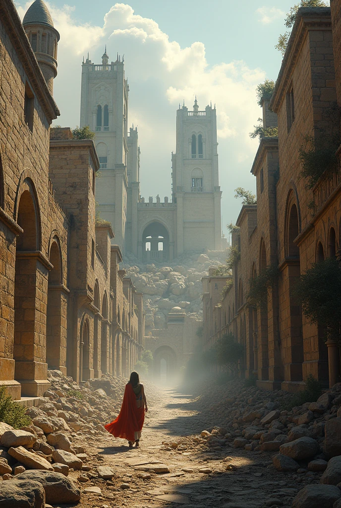 CITY OF JERUSALEM AND TEMPLE, destroyed