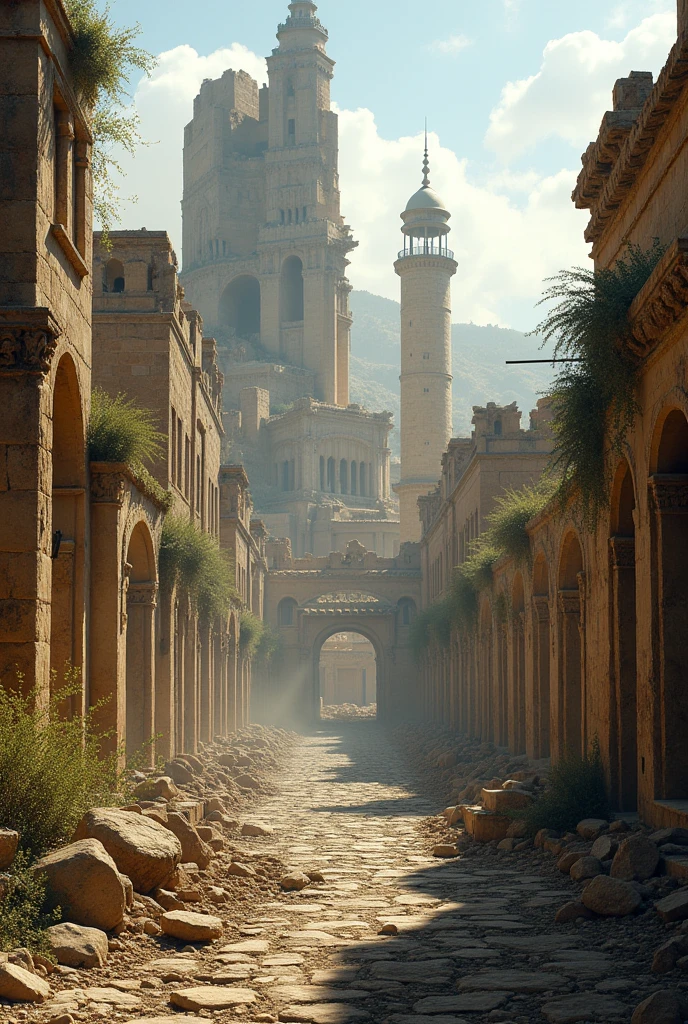 CITY OF JERUSALEM AND TEMPLE, destroyed