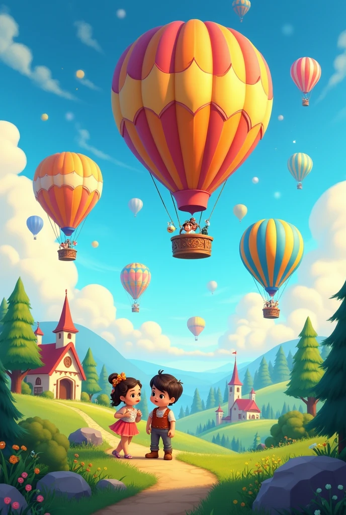 Disney version with balloons