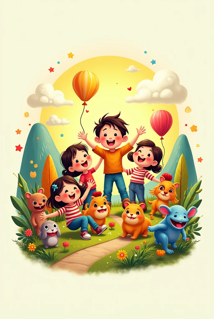 Children's World logo
design