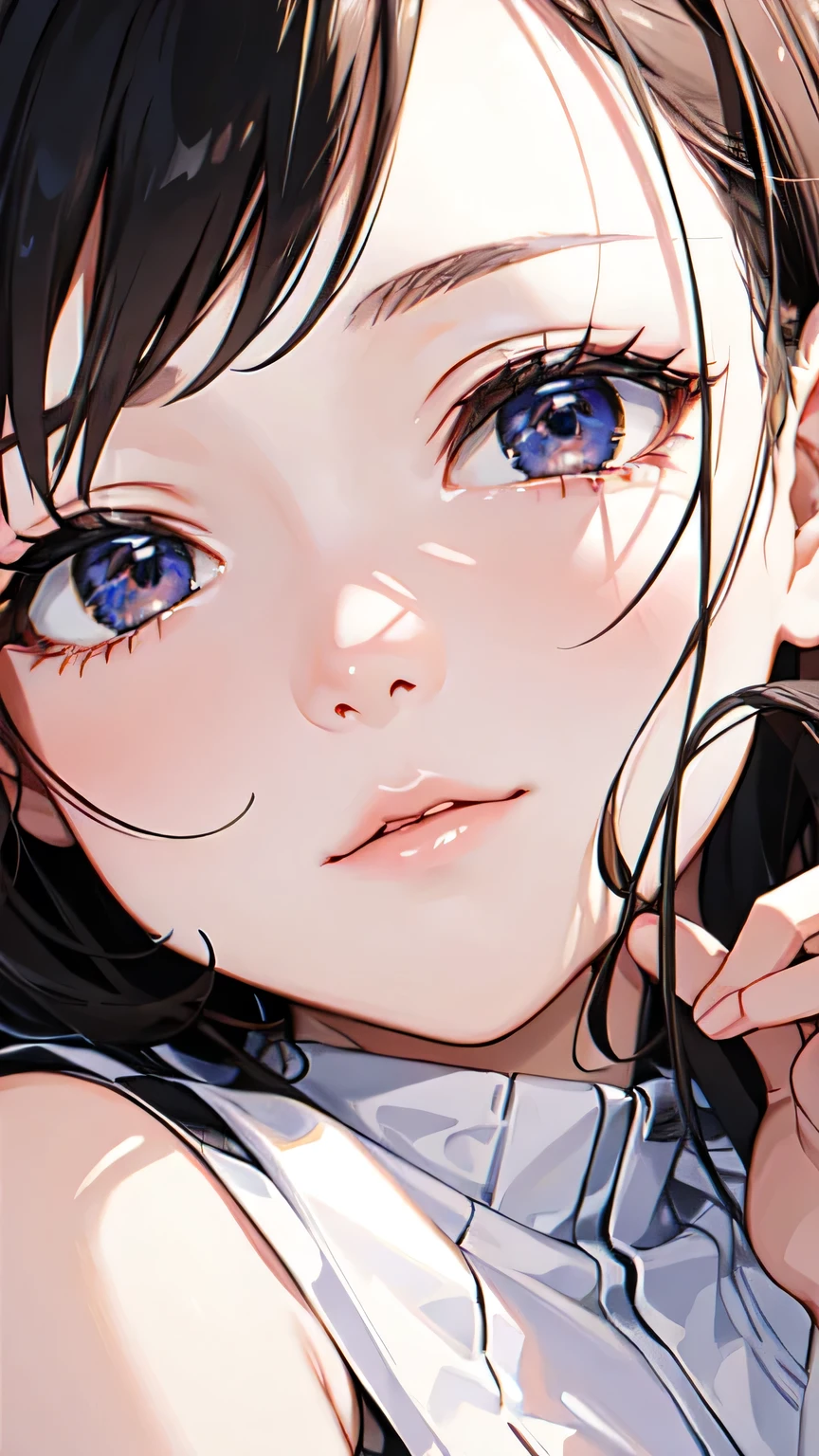 ((best quality)), ((masterpiece)), (detailed), 1girl, sexly,Afternoon Rest、In a dream,A Moment Time Stands Still,Listen to the Voice of Your Heart,Find Your New Self ,**In the midday dream, I find my peace**,Close up of face