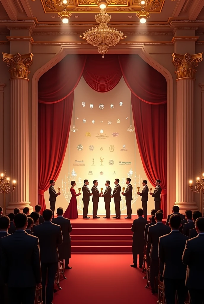 Award presentation background
