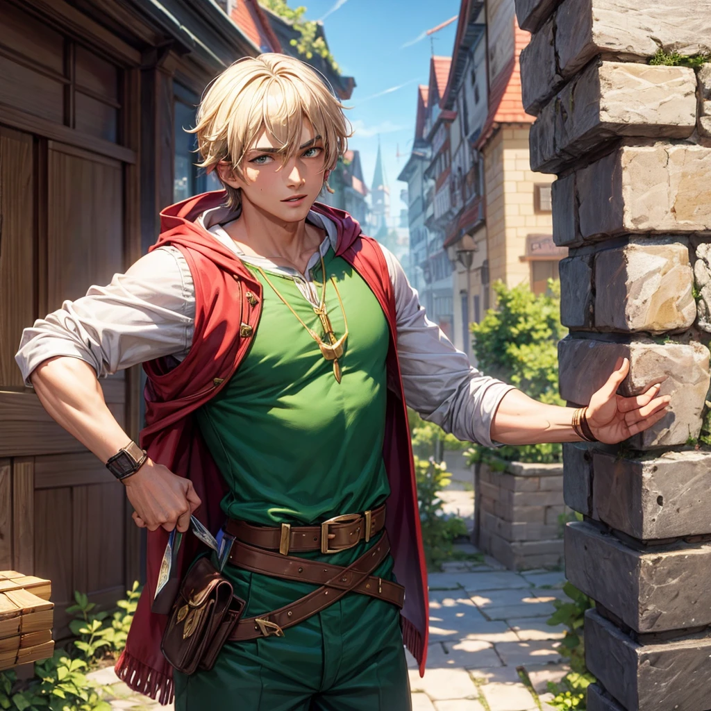 Robin hood giving money 
