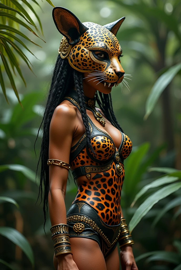 Women's jaguar costume